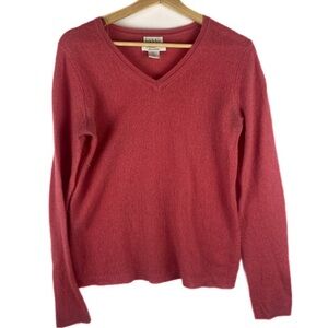Cashmere Salmon Pink Sweater